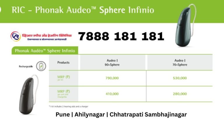 Phonak Audéo™ Sphere Infinio – Premium Rechargeable Hearing Solutions in Wakad Pune